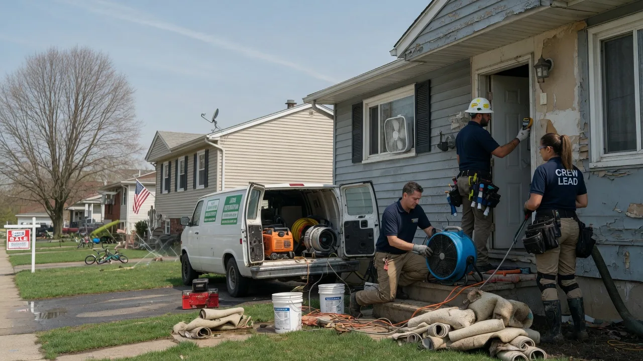 Flood Cleanup in Pittsfield, ME near me